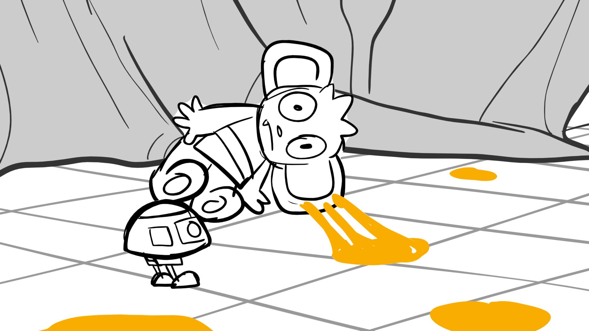 Fun with Nubs — Ep. 112, lámina 040, storyboard by Melissa Ballesteros